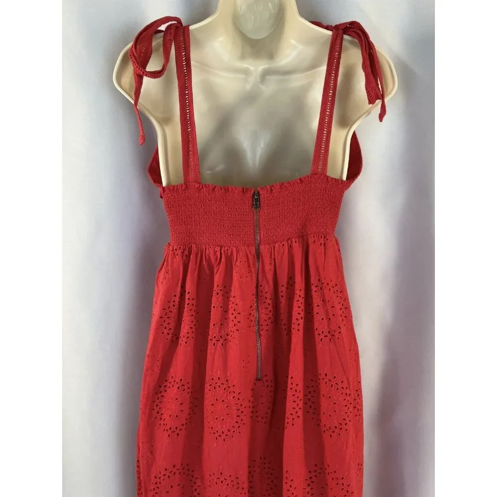 Alice + Olivia Levine Eyelet-Embroidered Linen Blend Maxi Dress $660 - Picture 8 of 13